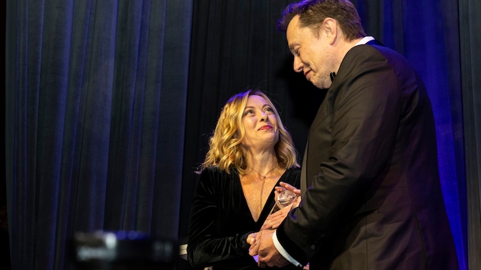 Gute Beziehungen: Giorgia Meloni und Tech-Milliardär Elon Musk