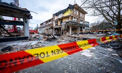 Sechs Menschen waren bei dem Hauseinsturz nach einer verherrenden Explosion in Den Haag ums ...