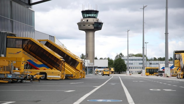 Salzburg Airport: Ryanair has been taking off from here for 23 years. (Bild: Tröster Andreas)