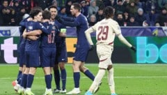 Salzburg war gegen PSG chancenlos. (Bild: GEPA)