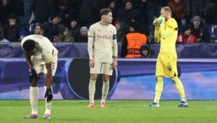 Alexander Schlager (r.) und Co. waren gegen PSG chancenlos. (Bild: GEPA/GEPA pictures)