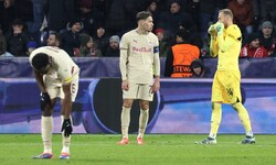 Alexander Schlager (r.) und Co. waren gegen PSG chancenlos.
