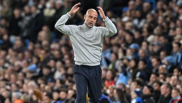 ManCity-Trainer Pep Guardiola (Bild: GEPA/GEPA pictures)