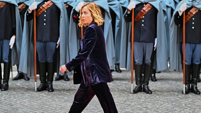 Italy's head of government Giorgia Meloni tried to appease the situation.