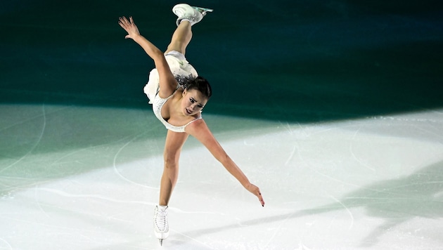 Alina Sagitova works her magic on the ice, but it's a different story on the road. (Bild: AFP or licensors)