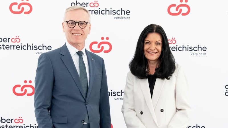 Othmar Nagl (li.) und Kathrin Kühtreiber-Leitner. (Bild: OÖV/Richard Haidinger)