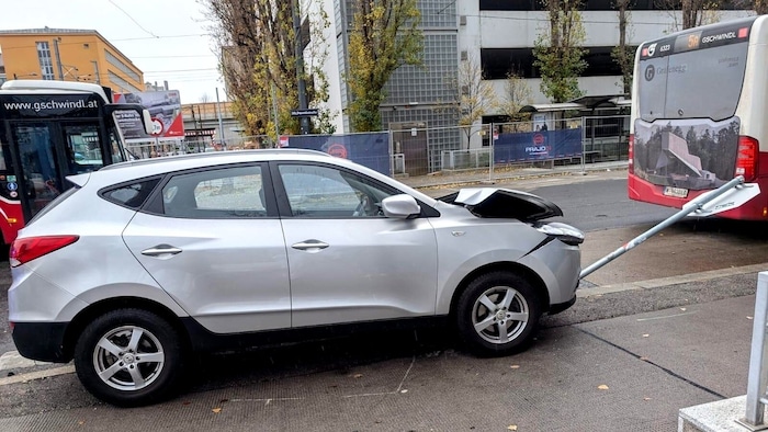 Durch Glück kamen bei dem Unfall keine anderen Menschen zu Schaden.