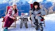 Für den Film „Der Spitzname“ ging es für Janina Uhse (li.) und Iris Berben ins Großglockner ...