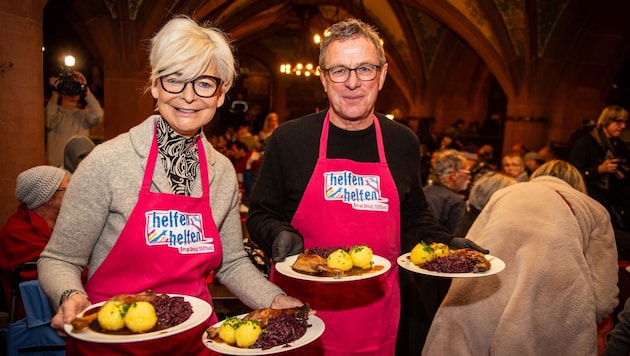 Teamchef Ralf Rangnick zeigte erneut vollen Einsatz. (Bild: Enrico Sauda/Bernd Reisig Stiftung)