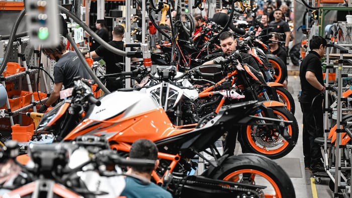 Der Motorradhersteller KTM ist in argen Turbulenzen.