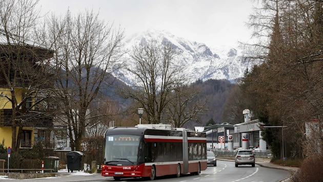 Die Busse in Grödig sind bei den Bürgern sehr beliebt. (Bild: Tschepp Markus)