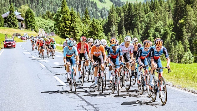 Die Tour of Austria hält 2025 zwei Etappen in Salzburg ab. 