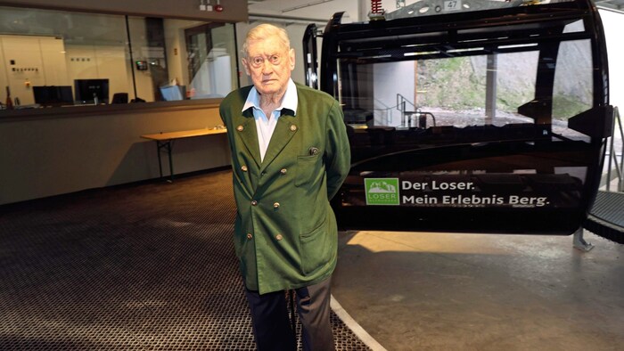 Sein letztes Vermächtnis im Ausseerland: die neue Loser-Gondelbahn.