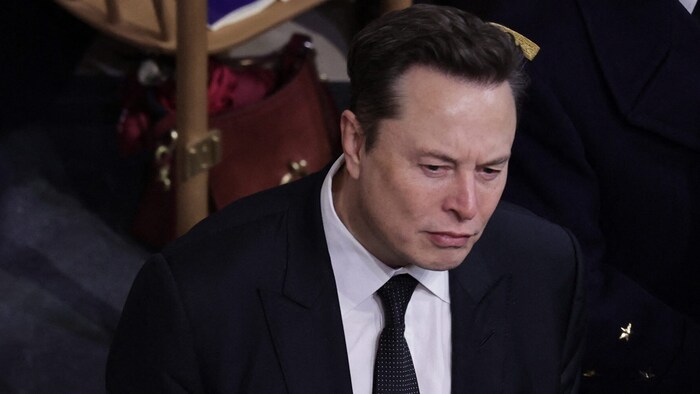 Elon Musk at the opening of Notre-Dame in Paris