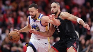 Die Golden State Warriors schieden gegen die Houston Rockets aus.  (Bild: AFP/APA/Getty Images via AFP/GETTY IMAGES/Alex Slitz)