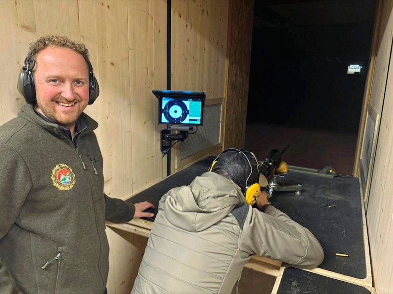 Mit modernsten Geräten ist die Schießstätte der Schützengilde Obervellach ausgestattet (Bild: Elisa Aschbacher)