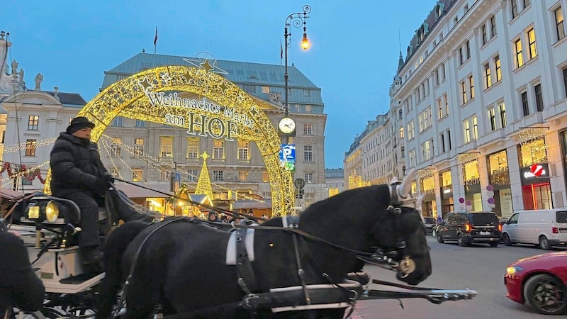 Besucher der Adventmärkte Am Hof und auf der Freyung dürfen sich auf eine kleine Reise in die Vergangenheit freuen. (Bild: Martina Münzer)