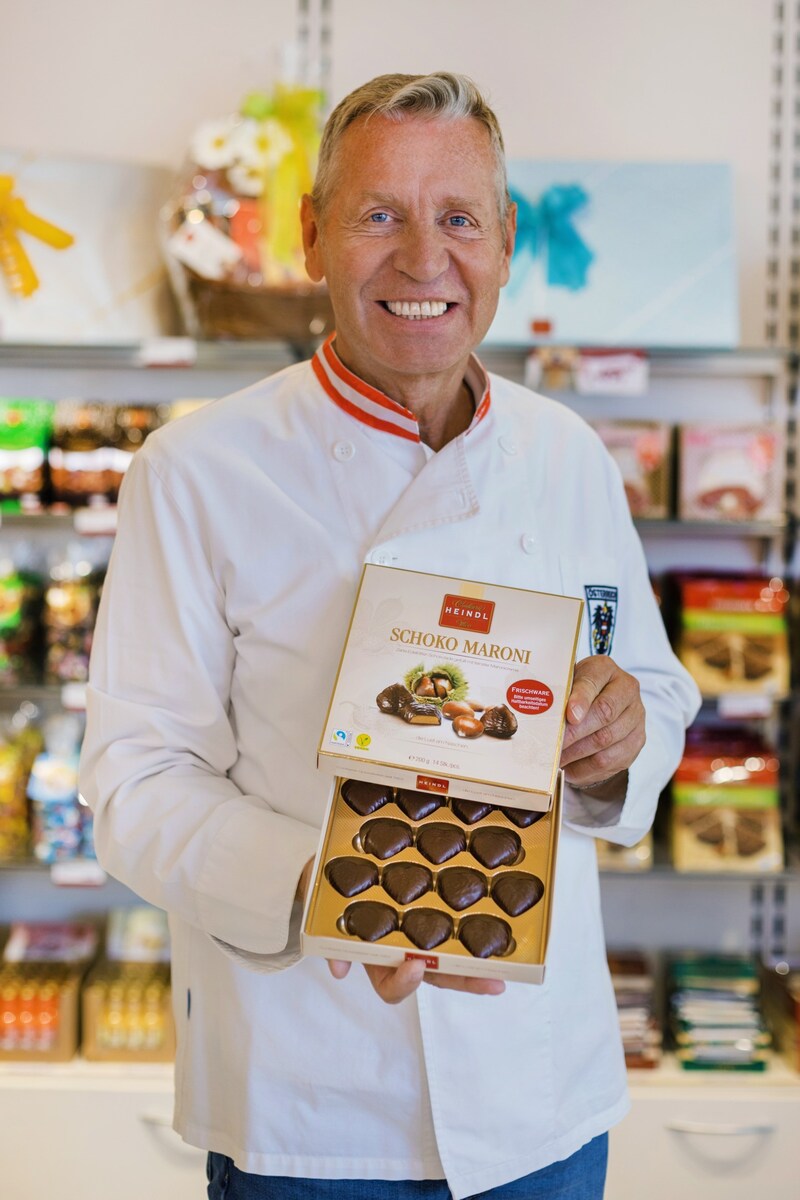 Chocolatier Andreas Heindl is planning new stores and sees a high demand for sweets. (Bild: Confiserie Heindl)