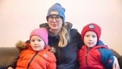 Zwei Wochen lang war Julia Holzinger mit ihren Kindern in ihrem Haus ohne Wärme und ohne Notheizung. (Bild: Tröster Andreas/ANDREAS TROESTER)