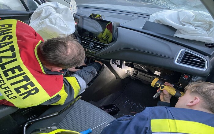 Beeindruckendes Engagement der Einsatzkräfte.
