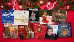 2024 können sich Musikfans an unterschiedlichsten weihnachtlichen Klängen erfreuen. (Bild: Telamo, Interscope Records, Warner Music, Atlantic, Dark Horse Records, Earmusic, Goodbye Logik, Sony Music, Universal Music, stock.adobe)