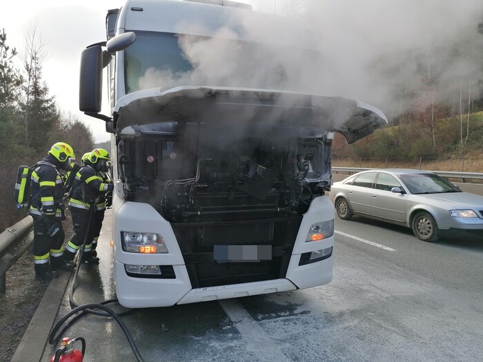 Der Brand war rasch gelöscht.