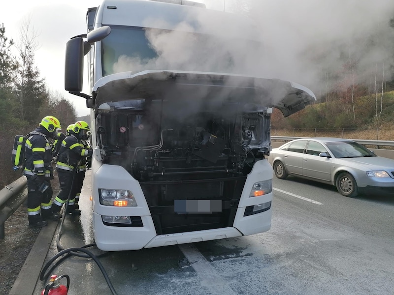 Der Brand war rasch gelöscht. (Bild: Krone KREATIV)