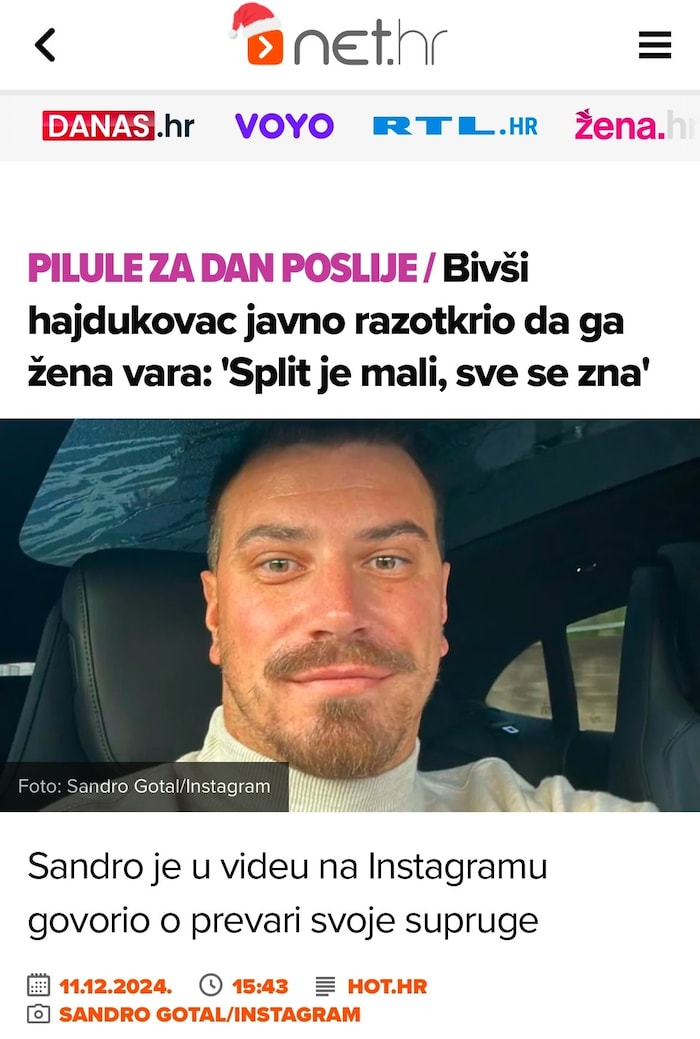 In den kroatischen Medien wurde die Geschichte aufgegriffen.