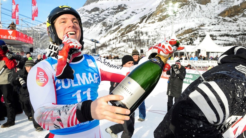 Feierte seinen ersten Weltcupsieg am 13. Dezember 2009: Hirscher. (Bild: AFP)