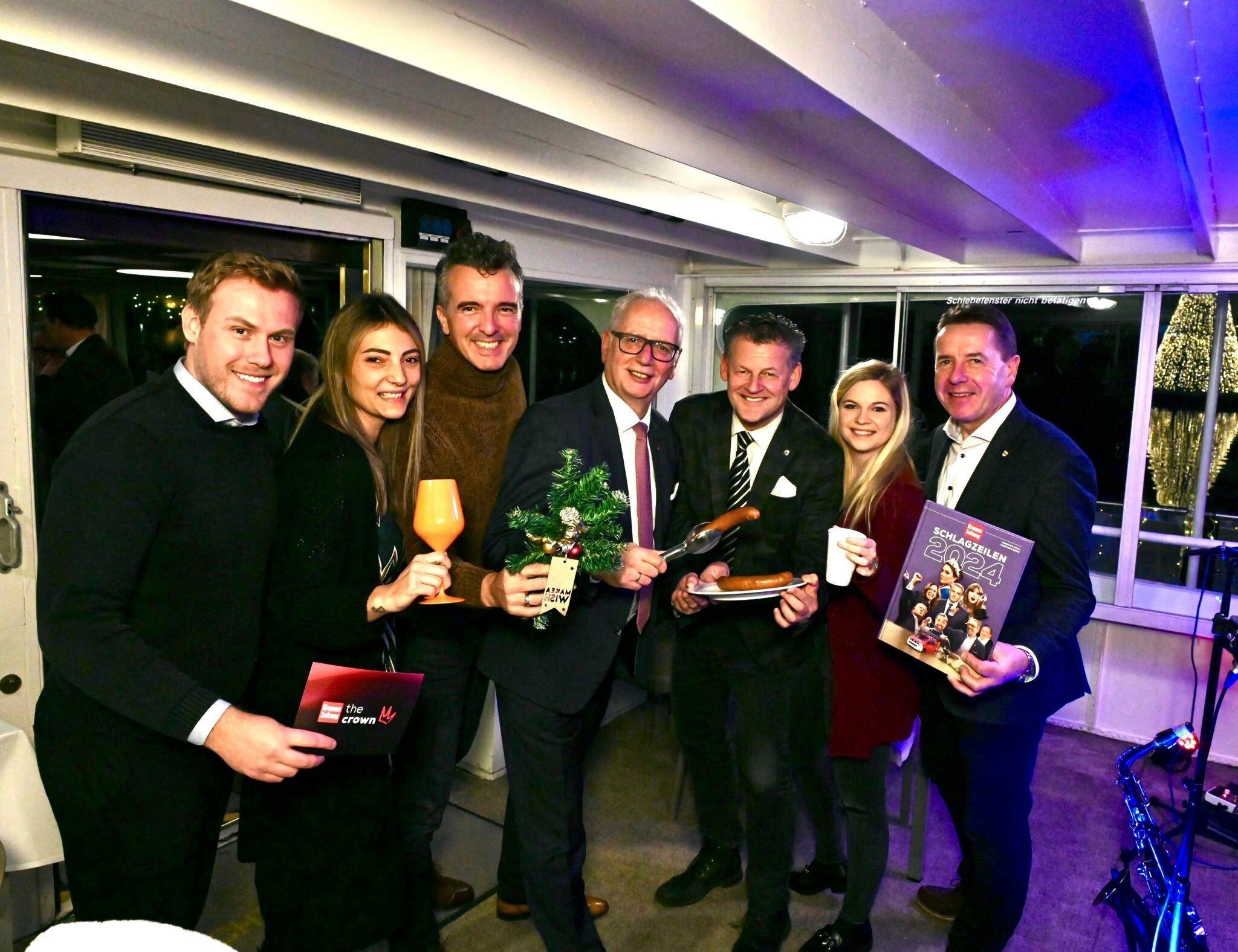 Verena Kulterer (VP), Gernot Darmann & Erwin Angerer (FP) as well as Reinhard Rohr (SP) ...