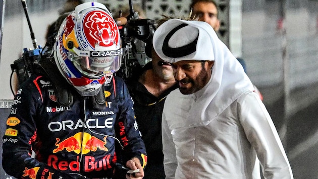 Kann sich Mohammed Ben Sulayem (rechts) mehr Macht sichern? (Bild: APA/AFP/Ben Stansall)