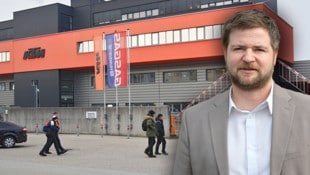 „Die Mitarbeiter, die schon gekündigt wurden, stehen jetzt vor Weihnachten quasi vor dem Nichts“, leidet Daniel Lang mit der Belegschaft von KTM. (Bild: Krone KREATIV/Manfred Fesl (2))