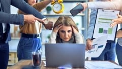 Seit Corona ist der Stress im Beruf gestiegen, berichtet die AK OÖ.