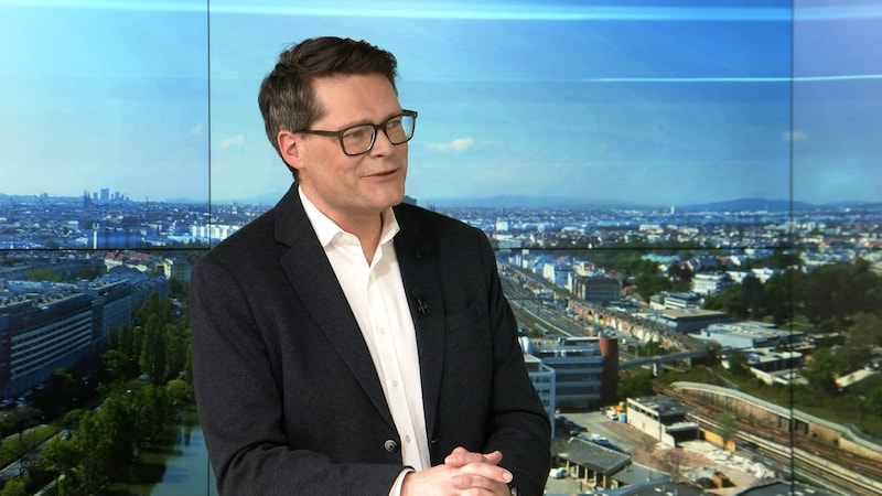 Stadtrat Jürgen Czernohorszky war bereits für Bildung und Klima, Umwelt, Demokratie und Personal zuständig. (Bild: krone.tv)