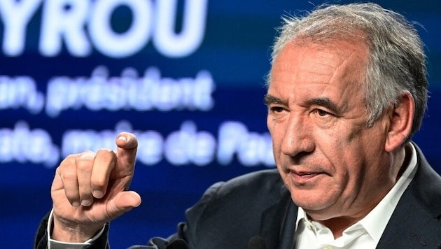 French Prime Minister François Bayrou (Bild: AFP/Damien Meyer)