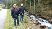 Aus diesem Bach bargen die beiden Lavanttaler das verunfallte Kind.
