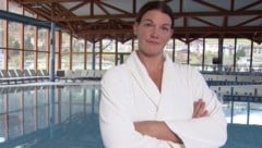 Lebensretterin Sabina Maurer aus Altenmarkt half in der Therme (Bild: ORF)