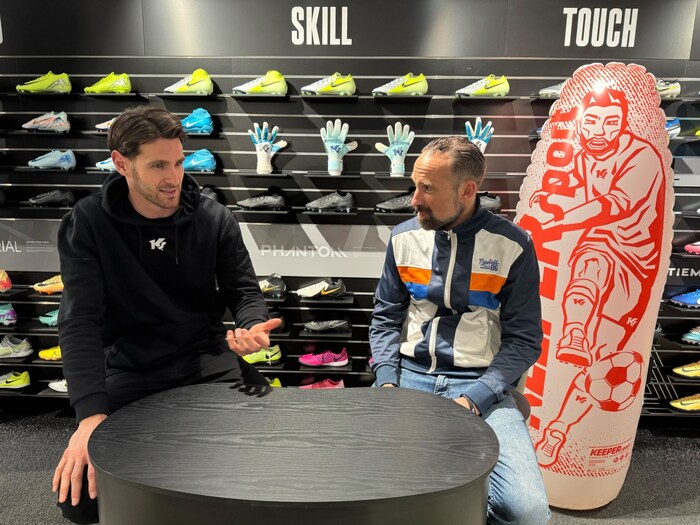 Sahin-Radlinger beim Interview mit der „Krone“