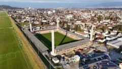 Das Stickerdorf Lustenau wird im kommenden Jahr über 31 Millionen Euro investieren. Eines der größten Vorhaben ist die Fertigstellung des neuen Fußballstadions. (Bild: Marktgemeinde Lustenau)