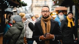 Aboud Alibrahim (31) kam 2015 nach Österreich und ist heute Deutschlehrer in Linz. (Bild: Wenzel Markus)