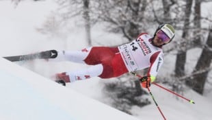 Manuel Feller fiel in Val d‘Isere erneut aus. (Bild: AP ( via APA) Austria Presse Agentur/ASSOCIATED PRESS)