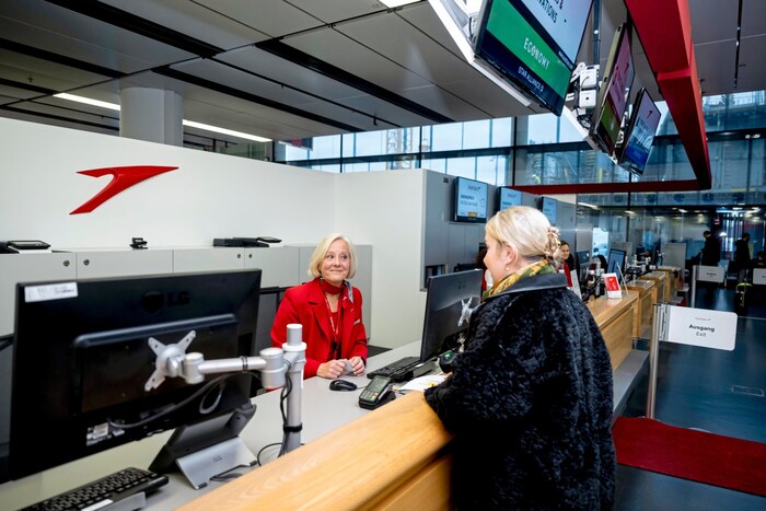 Ramona Huber at her workplace