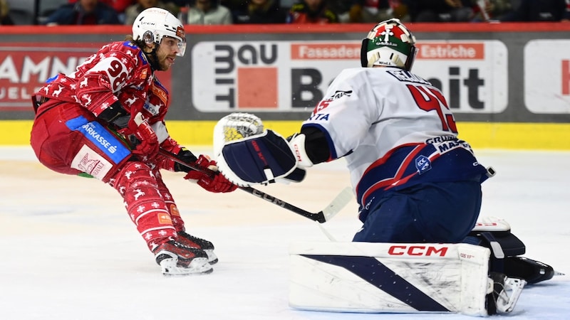 Daniel Obersteiner scored twice against Szekesfehervar and is in good form. (Bild: f. pessentheiner)