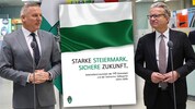 Der Regierungspakt von Kunasek und Drexler trägt vor allem eine blaue Handschrift.  