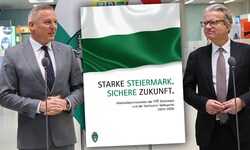 Der Regierungspakt von Kunasek und Drexler trägt vor allem eine blaue Handschrift.  