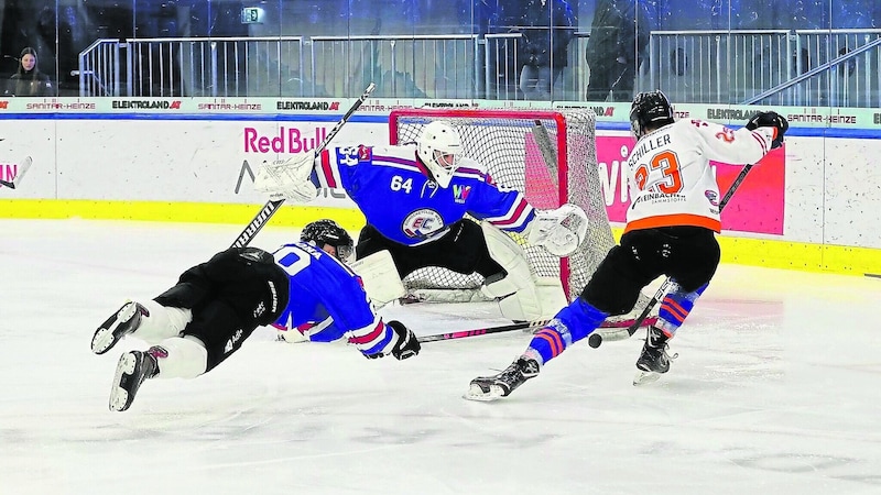 EC Wels is one of three Upper Austrian teams in the 1st regional league. (Bild: EC Oilers Salzburg/FMT-Pictures)