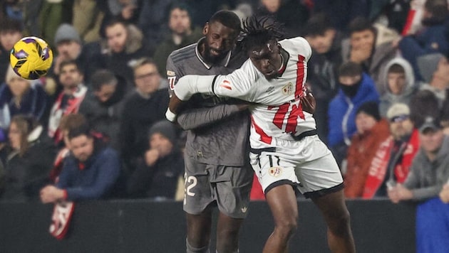 Viel Kampf und viel Spannung hat Rayo Vallecano gegen Real Madrid zu bieten gehabt – aber keinen Sieger …