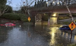 Einige Fahrzeuglenker wurden von überfluteten Straßen überrascht.