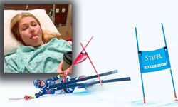 Mikaela Shiffrin meldete sich aus dem Krankenhaus.