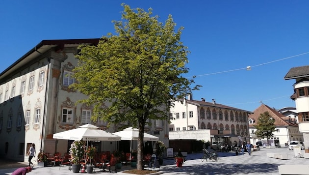 On peak days, there are over 1000 cars in the meeting zone in Reutten's Untermarkt. (Bild: Daum Hubert)